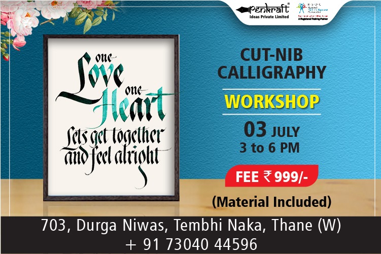 Penkraft Cut Nib Calligraphy Workshop!